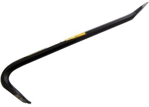 Dunnet Tools 12 X 1/2 Inch Crowbar Heavy Duty Wrecking Tool Forged Carbon Steel Swan Neck Pry Bar for Lifting Floorboards Nail Puller Demolition Tool 30cm Wrecking Bar Hex Shaped Crow Bars