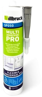 SP050 Hybrid-Kleber, vielseitig einsetzbar, Illbruck 310 ml, Schwarz