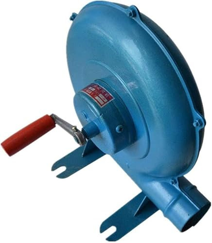 BBQ-Werkzeug-Set, tragbares BBQ-Handkurbelgebläse, Blasebalg, tragbares Lüfter-Luftgebläse, manueller Grill-Feuerstarter, Flammenerreger, BBQ-Luftgebläse for Picknick-Grillen im Freien, Camping, Wande