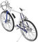 Mini-Fahrrad-Modell-Ornament, 1:10 Hochsimulierte Legierung, Retro-Fahrrad-Kollektionen, Miniatur-Figur, Kreatives Fahrrad-Figuren-Dekor