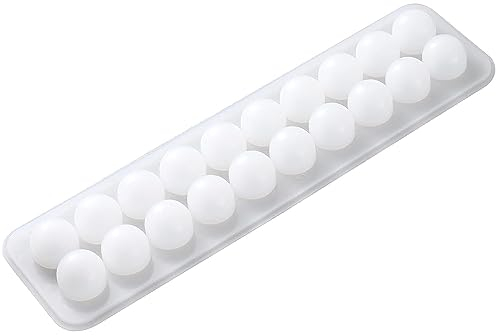 Selecto Bake Moule en forme de petite sphère en résine pour perles rondes en résine - Moule en silicone pour la fabrication de bijoux, boucles d'oreilles, colliers