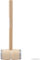 Wooden Forged Meat Mallet - Meat Tenderiser, Kitchen/Butchers Tool, Double Ended Metal Meat Mallet | Easy to Use & Fast Use, Mince Meat | Cooking Utensil, Strong, Durable & Long Lasting