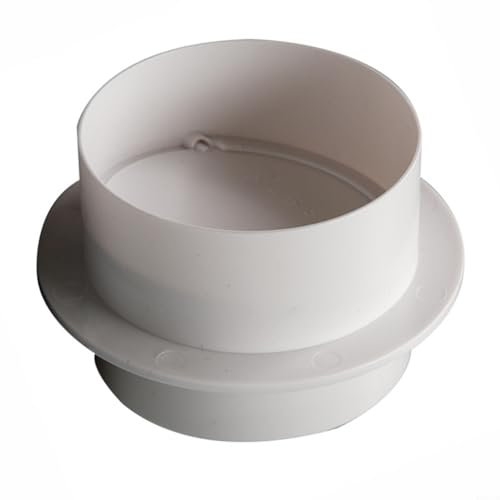 Tuyau de ventilation - Clapet anti-retour rond - Commande de conduit d'air - Accessoire (100 mm)