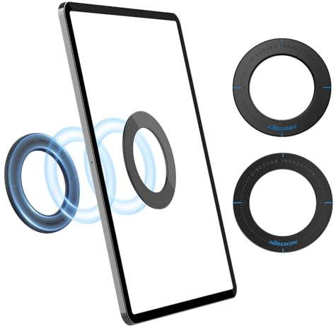 Nillkin SnapHold Ultra Tablet Wandhalterung Magnet, iPad Wall Mount für Home Office Gym, Halterung Auto Magnet Kompatibel mit iPad, iPad mini, iPad Air, iPad Pro und die meisten Tablets (Schwarz)