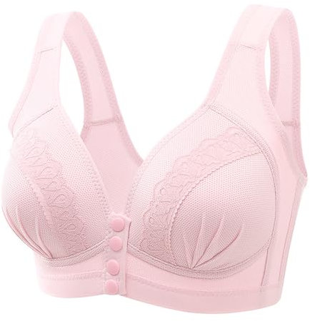 TYUIOP Pull On Bras Women's Sports Bras White Balconette Bra Strapless for Bigger Bust Non Wired Open Half Cup Bra Strapless for Large Breasts Padded 34H