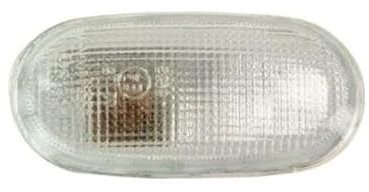EDA PREMIUM auto Vorne Blinker, Blinklicht Links oder Rechts Milchweiß MR442389 passend für MITSUBISHI COLT 1992-1995, Milchweiß, mit Lampenfassungen