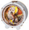 KAAYEE 3D Puzzle Nachtlicht Erwachsene, (Silberner Drache) 3D Holzpuzzle Nachtlicht, Wooden Puzzle 3D Night Light, 3D Puzzle Holz Nachttischlampe