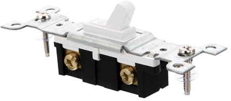 BAZEITFLOW Interruptor De Pared Profesional Con De Corriente Interruptor Unipolar Para Hogar Con Enchufe Multiusos