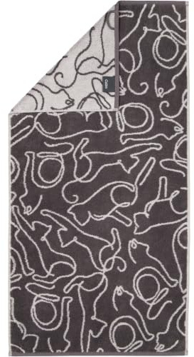 Handtücher Cute Cats Edition Cats 6264 Basalt/Platin - 77