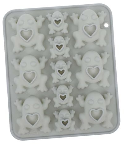 HORIALENCE Silikonform Für Frosch Mit Backformen Für Schokolade Kuchen Gelee Und Seife Diy-bakeware Für Themenpartys Und Bastelprojekte