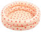 Piscina Gonfiabile Rotonda per Bambini, Motivo Vintage a Cuore Addensato per Bambini Piscina per Interni Rosa, Adatta per Interni o Esterni con Pavimento Gonfiabile Super Morbido