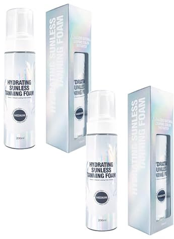 Selbstbräuner Spray, Sonnenfreie Bräunungslotion Für Natürlichen Teint, Feuchtigkeitsspendend And Hautpflegend, Für Alle Hauttypen, Schnell Einziehend (2PCS)