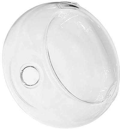 Garneck 1pezzi Ciotola Trasparente per Design Unico Resistente al e al Freddo per Frutta e Speciali per Matrimonio e Feste