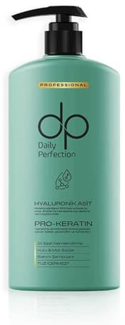 dp Daily Perfection Shampoo Pflegeschampoo – SalzFREI – mit KERATIN & BIOTIN – Reparierend & Pflegend – Für alle Haartypen – Verschiedene Sorten – 500 ml Haarausfall Haarwachstum (Hyaluronsäure)