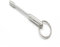 Catetere a sonda da uomo Tubo liscio in acciaio inox color argento Protettore da massaggio per arti inferiori Trainer F33 (01)