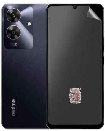 Mate hidrogel película para Realme C61/C63/C53/C51/C51s/Realme Note 60 | para Note 50 Protector Pantalla arañazos, Resistencia contra golpes film,flexible película protectora,3 Piezas