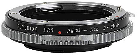 Fotodiox Lens Mount Adapter, Pentax K (also known as PK Mount) Lens to Nikon Camera, for Nikon D1, D1H, D1X, D2H, D2X, D2Hs, D2Xs, D3, D3X, D3s, D4, D100, D200, D300, D300S, D700, D800, D800E, D40, D50, D60, D70, D70S, D80, D40X, D90, D3000, D3100, D3200, D5000, D5100, D7000, Fuji S1, S2, S3, S5