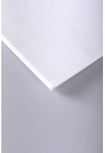 Clairefontaine 3712C Skizzenpapier (120 g, 50 x 65 cm, 25 Blatt, ideal für Künstler oder die Schule) weiß