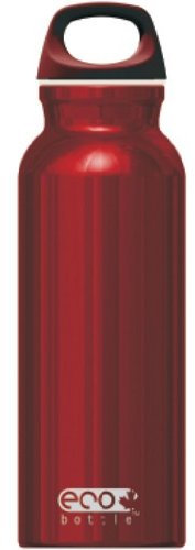 ECO Bottle Aluminium Trinkflasche red shiny 650ml