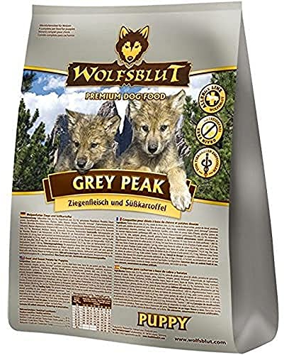 Wolfsblut - Grey Peak Puppy - 2 kg - Ziege - Trockenfutter - Hundefutter - Getreidefrei
