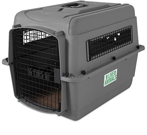 Petmate 00200 Transportin Sky Kennel 28, 71,12 L x 52,07 B x 54,61 H cm, Grau