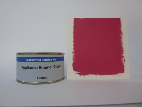 1 x 150ml Hot Pink Gloss Fridge, Cooker and Appliance Enamel Paint. Heat Resistant