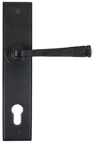From the Anvil Black Avon Lever Espag. Lock Set
