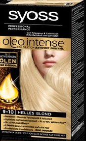 Syoss Oleo Intense 9-10 Helles Blond 115ml, 3er Pack (3x115ml)
