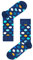 Happy Socks Herren Big Dot Socken, Blau (Blau 605), 36-40 EU