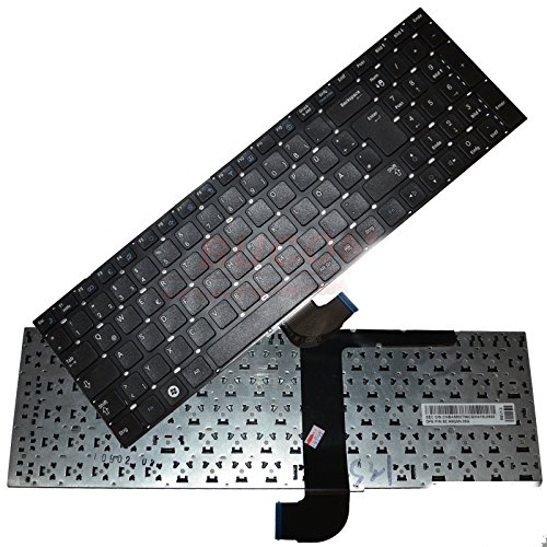 Bucom Deutsche Tastatur kompatibel mit Samsung RF510 RF511 SF510 QX530 Keyboard