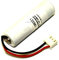 Gopacks Ersatz Backup Batterie für Mitsubishi FX2N ER6C/ F2-40BL mit Kabel und Stecker FX1 FX2 FX FX2C F1 F1J F2 F-60M 3,6 Volt 2600mAh