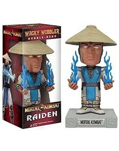 Funko Wacky Wobbler Raiden von Mortal Kombat, 18 cm Figur FUNWWBH2334