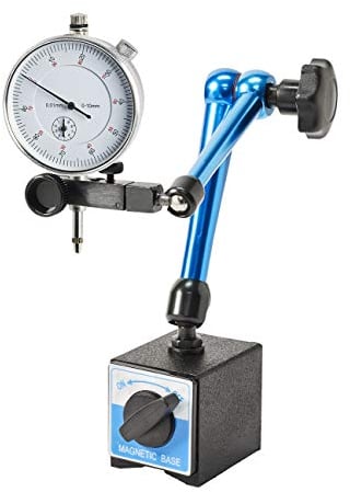 WABECO Magnet-Messstativ mit Messuhr Zentralklemmmung Messuhrhalter