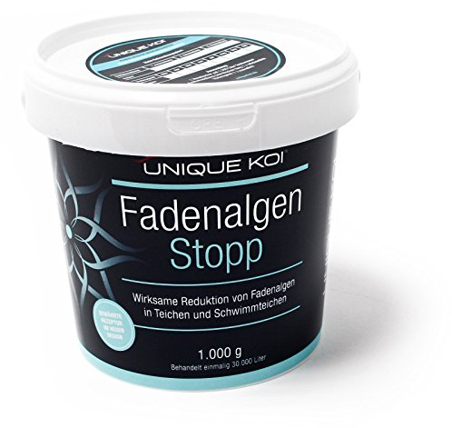 SunSun Unique Koi Fadenalgen Stopp 1000 g für 30000 l Teichwasser Algenentfernung