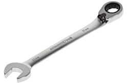 GEDORE red Llave combinada con anillo de carraca, Reversible, Ancho de llave 17 mm, Acodada, Plana, De doce cantos, Llave, R07200170
