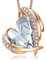 CDE Kette Damen Rosegold Herz Halskette für Frauen Schmuck mit Elegante Geschenkverpackung Valentinstags Geschenk für Sie Frau Freundin Mama Valentinstag/Party/Hochzeitstag/Jubiläum/Geburtstag