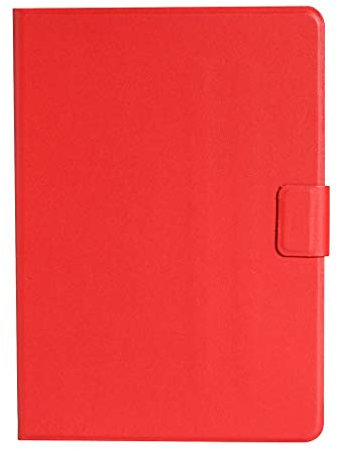 LMFULM® Étui pour Apple iPad Pro 11 2020-2018 (11 Pouces) PU Cuir Poche Cas Flip Coque Protection avec Veille/Sommeil Housse Stand Cover Rouge