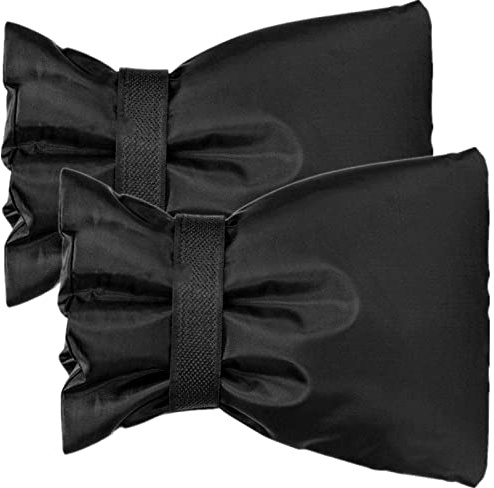 YAAVAAW Couvercle Antigel pour Robinet Extérieur Noir,Housse de Protection Imperméable pour Robinet,Housse Isolante Extérieure Jardin Protection Contre Le Gel en Hiver Sac Vent Résistant