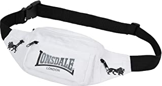 Lonsdale Unisex Hip Reisezubeh r Reiseg rtel, White/Black/Ash, Einheitsgröße EU