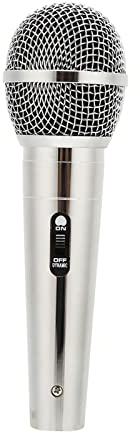 Handheld Wired Microphone, Cardioid Dynamic Vocal Microphone, Noise Cancelling and Shock Resistant, with 3 Meter Cable for Connecting to Devices with 6.5MM Connectors, Suitable for Karaoke Machines