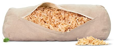 ZirbenNackenrolle - 16x40cm - gefüllt mit zertifizierten Zirbenspänen