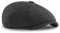 Dalababa Coppola Uomo, Berretto Piatto Baschi, Regolabile 8 Pannelli Cappello Coppola Irlandese Gatsby Newsboy Cap per Uomo e Donna, Nero