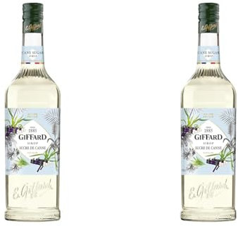 Giffard Sirop Sucre de Canne 1 L (Lot de 2)
