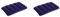 Intex Luftpolster Kissen Downy, Blau, 43 x 28 x 9 cm (Packung mit 2)