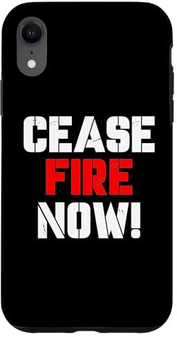 Hülle für iPhone XR Cease fire Now - Jews Say Cease Fire Now