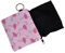 Trendige kleine Geldbörse aus Polyester mit Flamingo-Druck, Kleingeldtasche Geldbeutel für Damen und Herren, perfekt für Schlüssel und mehr, Wie abgebildet.