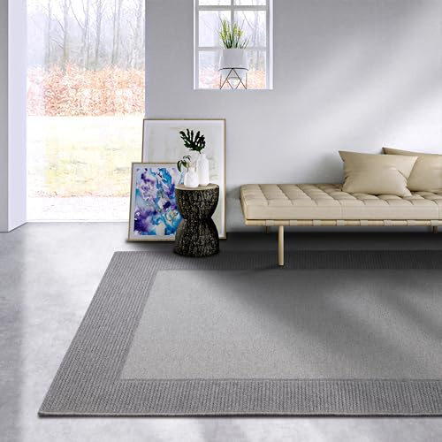 Villeroy & Boch Wollteppich Johann - Natur Wohnzimmerteppich - Schurwolle & Natürlich - Boho Skandi Teppich Wolle für Wohnzimmer, Schlafzimmer, Esszimmer, Flur –Natur Beige Braun, 200x290cm