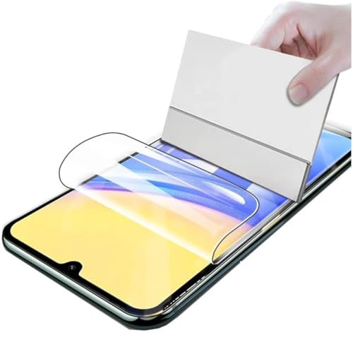 Film de Protection Hydrogel pour Samsung Galaxy A35 5G（6.6）, [3 Pièces] HD Hydrogel Protection Transparent TPU Souple Film (sans Bulles)(Haute Sensibilité)