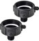 275 330 IBC -TOTE -Adapter, 2 NPS IBC Drain Adapter, 2pcs Schlauchhahnanschluss, IBC -Tank externer feiner Fadenschlauchanschluss Männlicher Adapter -Nahrungsmittelqualität IBC Drain -Adapter für Gar