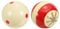 PATIKIL Billiard Practice Training Cue Ball 2-1/4, Set of 2 AAA-Grade Pro Cup Standard Pool Cue Ball with Red Dots Billiard Accessories, White